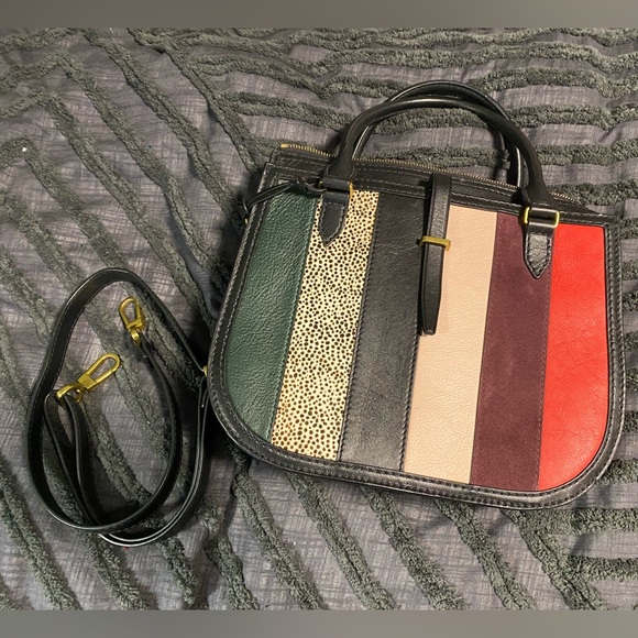 Fossil RYDER dual strap purse NWOT - Picture 3 of 4